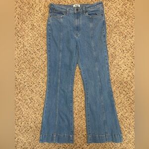Wrangler Retro Bailey Pintuck Trouser Slim Fit Flare 31X32